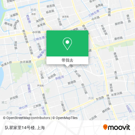 队瞿家里14号楼地图