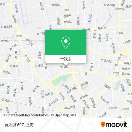 灵石路697地图