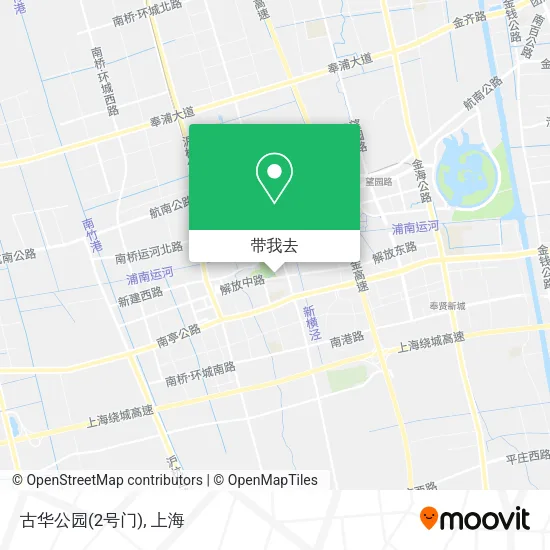 古华公园(2号门)地图