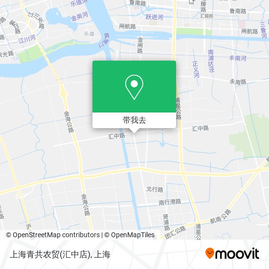 上海青共农贸(汇中店)地图