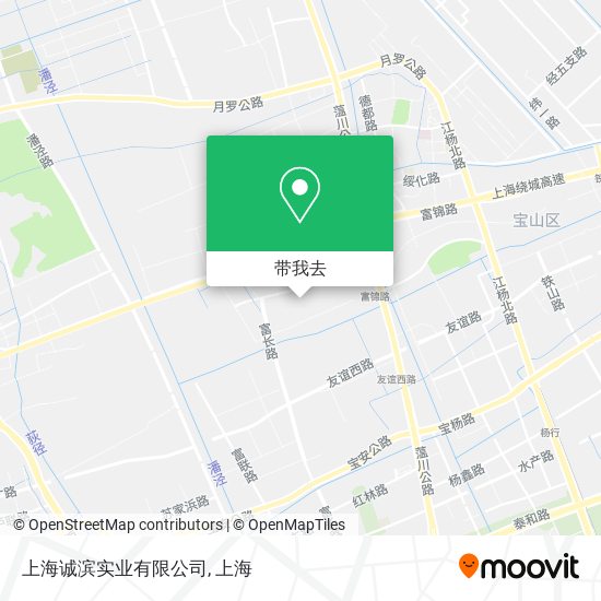 上海诚滨实业有限公司地图