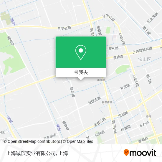上海诚滨实业有限公司地图