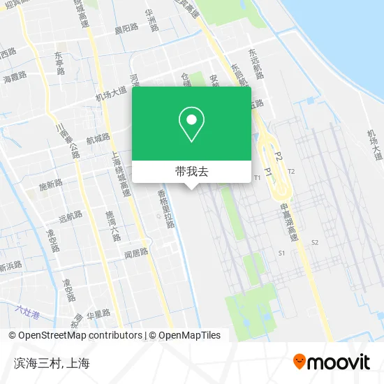 滨海三村地图