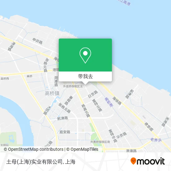 土母(上海)实业有限公司地图