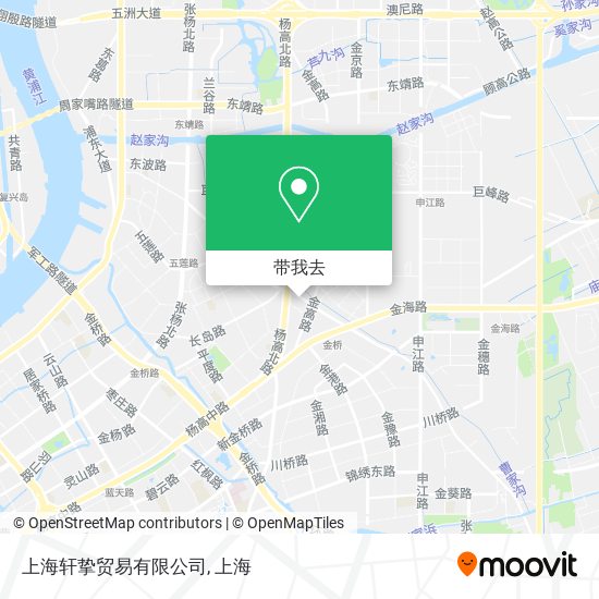 上海轩挚贸易有限公司地图