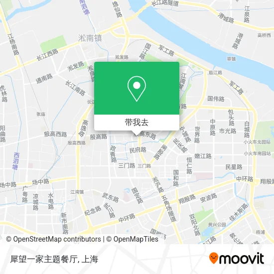 犀望一家主题餐厅地图
