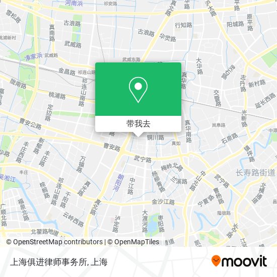 上海俱进律师事务所地图