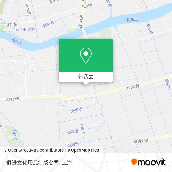 俱进文化用品制袋公司地图