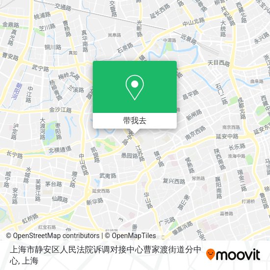 上海市静安区人民法院诉调对接中心曹家渡街道分中心地图