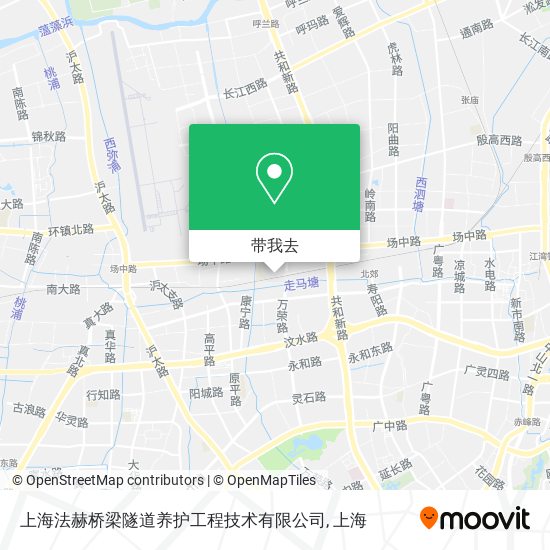 上海法赫桥梁隧道养护工程技术有限公司地图