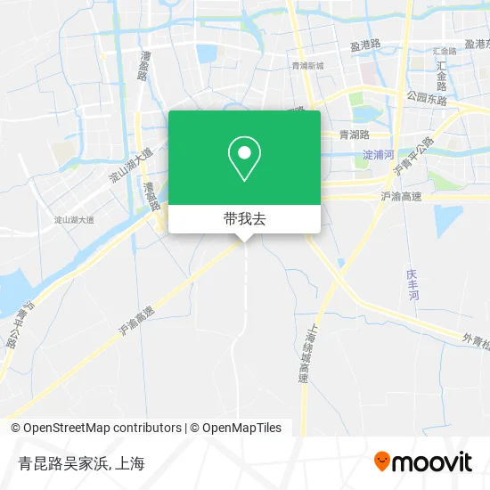 青昆路吴家浜地图