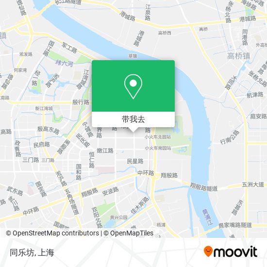 同乐坊地图