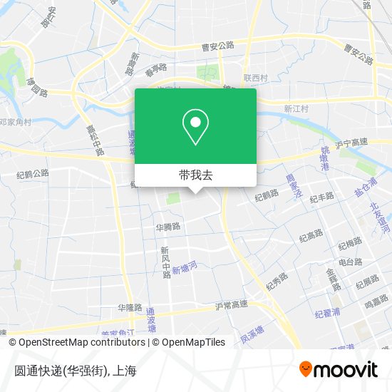 圆通快递(华强街)地图