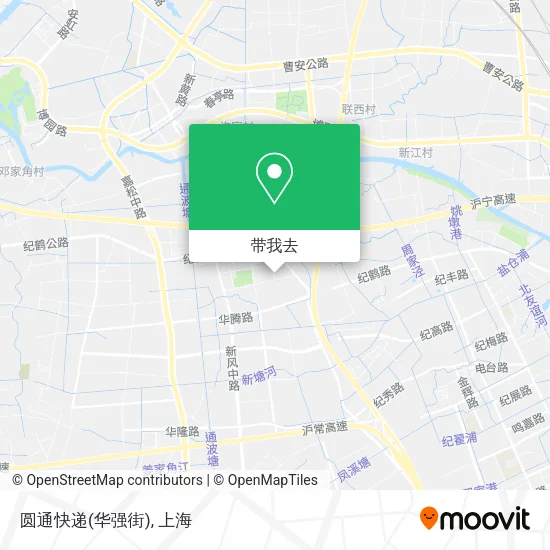 圆通快递(华强街)地图
