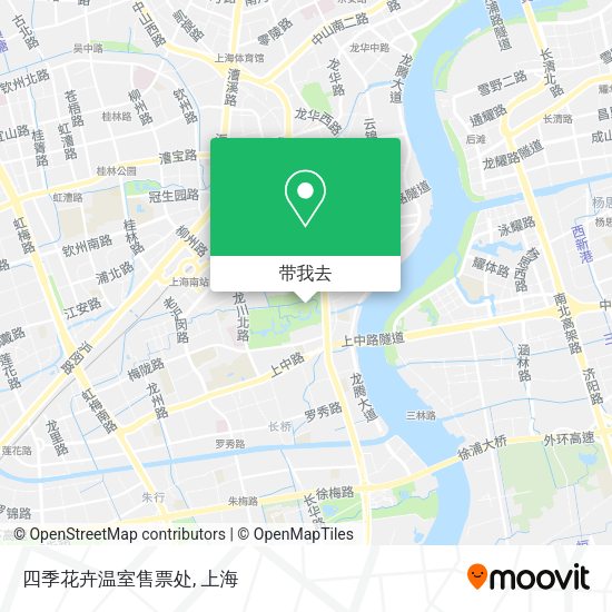 四季花卉温室售票处地图