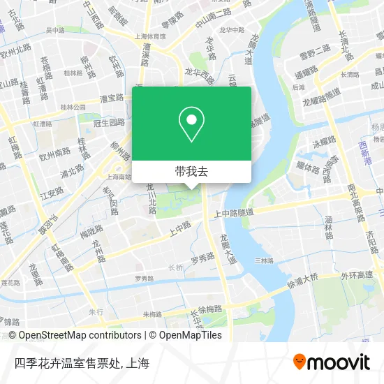 四季花卉温室售票处地图