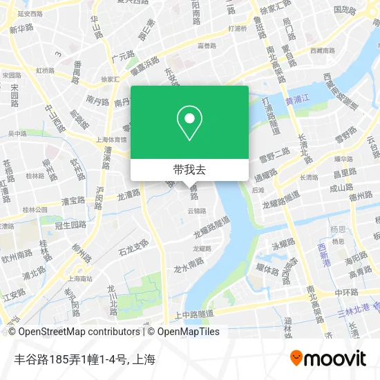 丰谷路185弄1幢1-4号地图