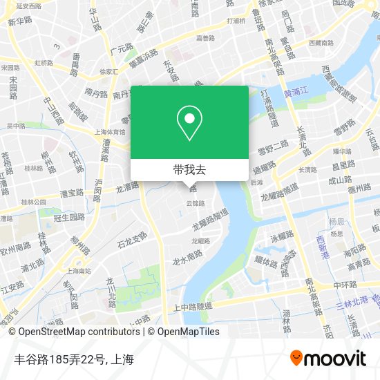 丰谷路185弄22号地图
