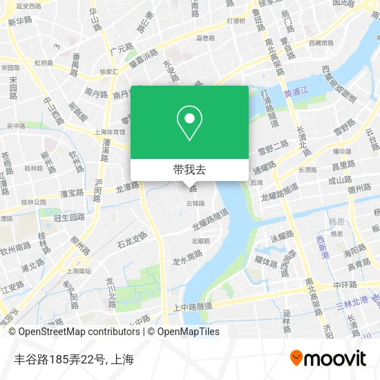 丰谷路185弄22号地图