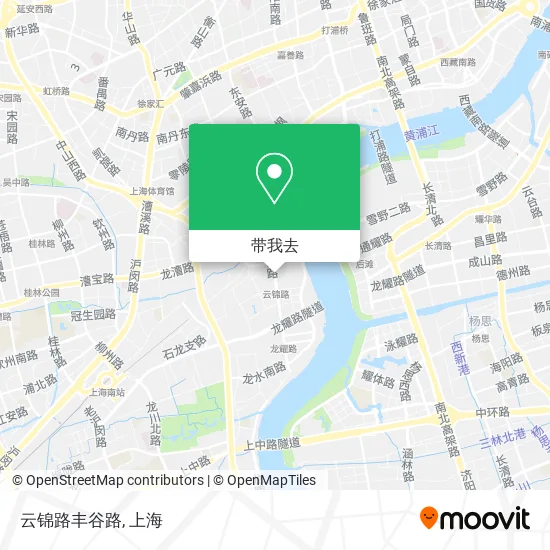 云锦路丰谷路地图