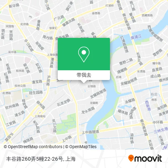 丰谷路260弄5幢22-26号地图