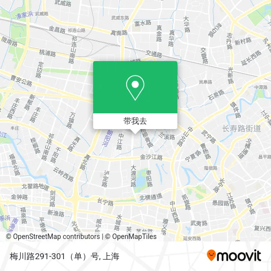 梅川路291-301（单）号地图