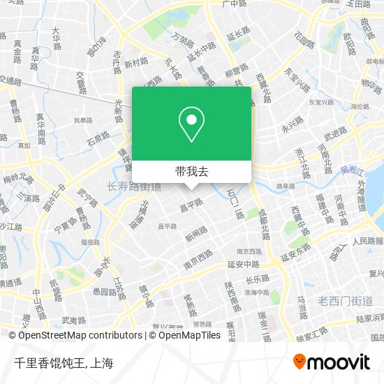 千里香馄饨王地图