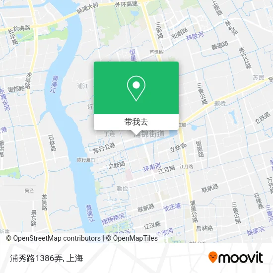 浦秀路1386弄地图