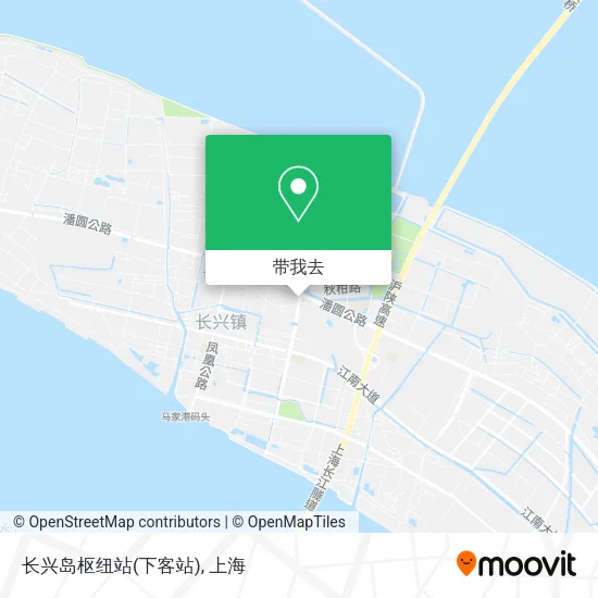 长兴岛枢纽站(下客站)地图
