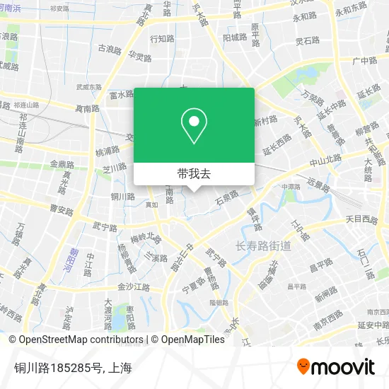 铜川路185285号地图