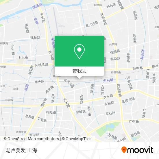 老卢美发地图