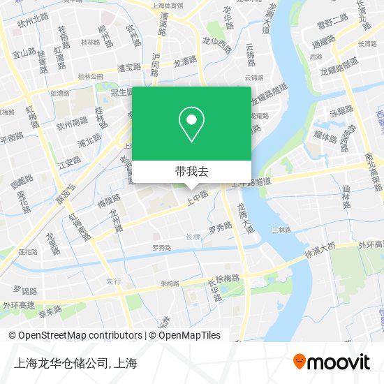 上海龙华仓储公司地图