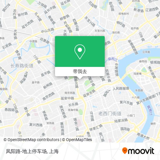 凤阳路-地上停车场地图