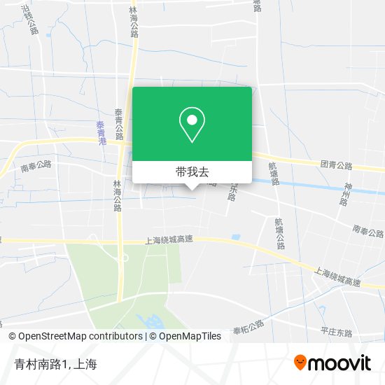 青村南路1地图