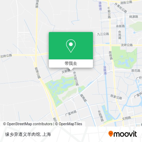 缘乡异遵义羊肉馆地图