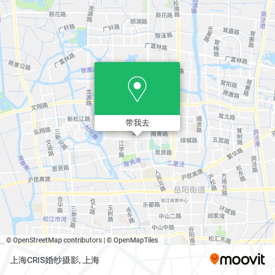 上海CRIS婚纱摄影地图