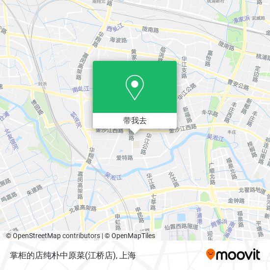 掌柜的店纯朴中原菜(江桥店)地图