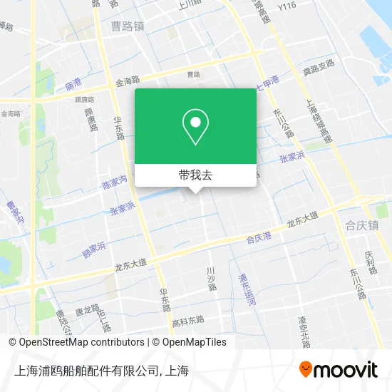 上海浦鸥船舶配件有限公司地图