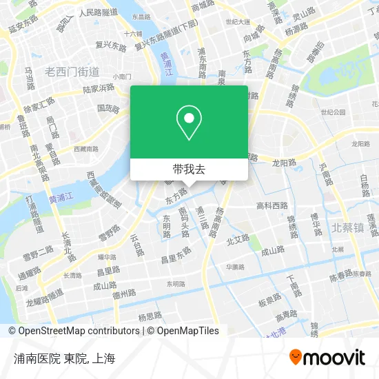 浦南医院 東院地图