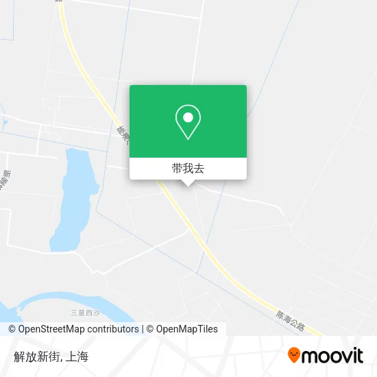 解放新街地图