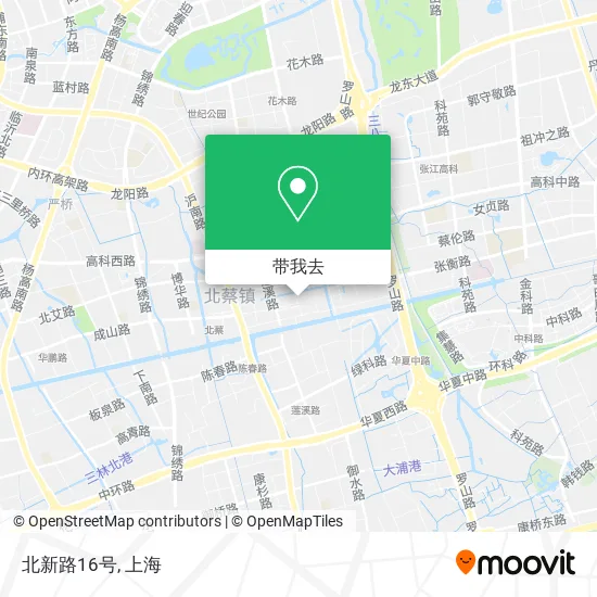北新路16号地图