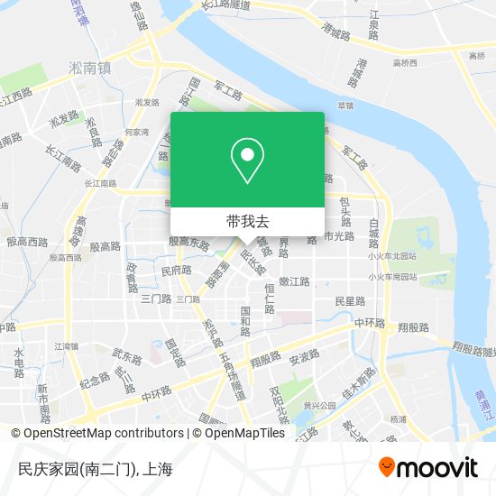 民庆家园(南二门)地图