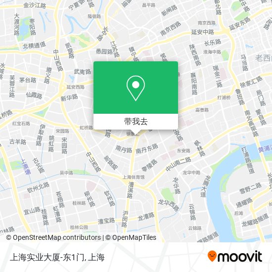 上海实业大厦-东1门地图