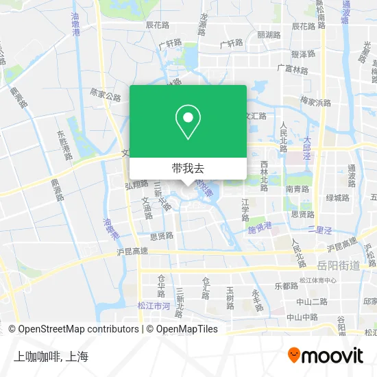 上咖咖啡地图