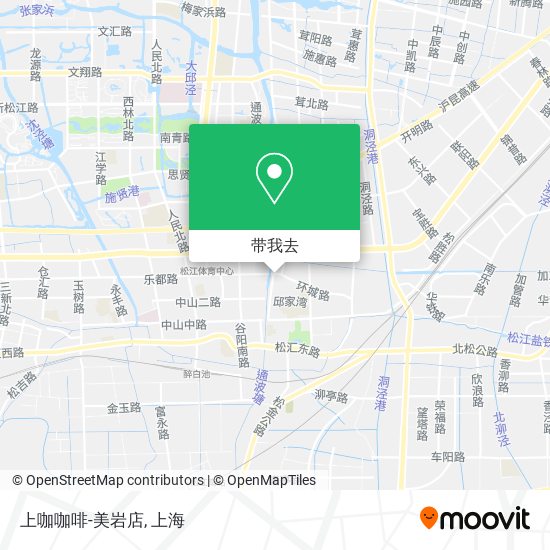 上咖咖啡-美岩店地图