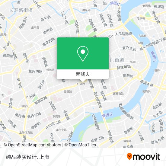 纯品装潢设计地图