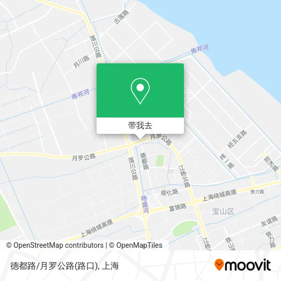 德都路/月罗公路(路口)地图