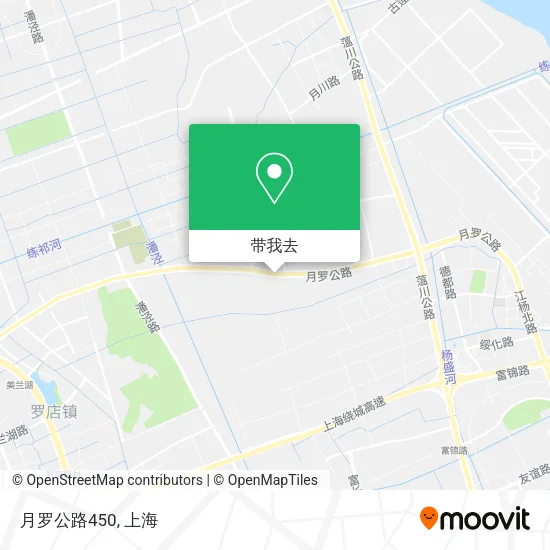 月罗公路450地图