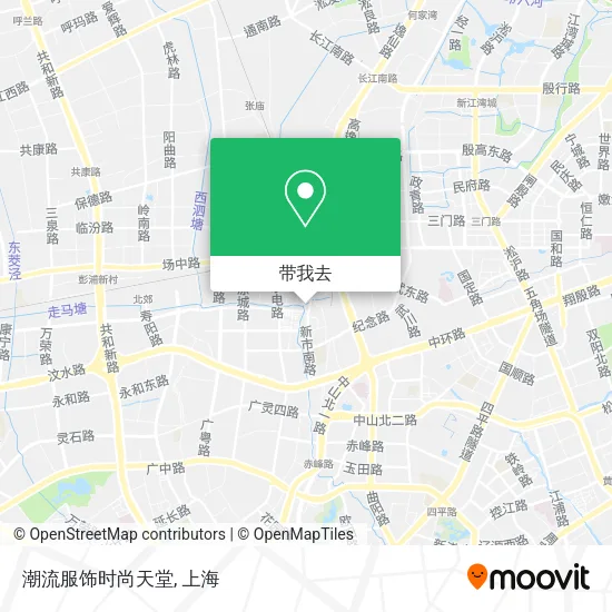 潮流服饰时尚天堂地图