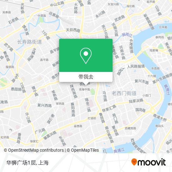 华狮广场1层地图